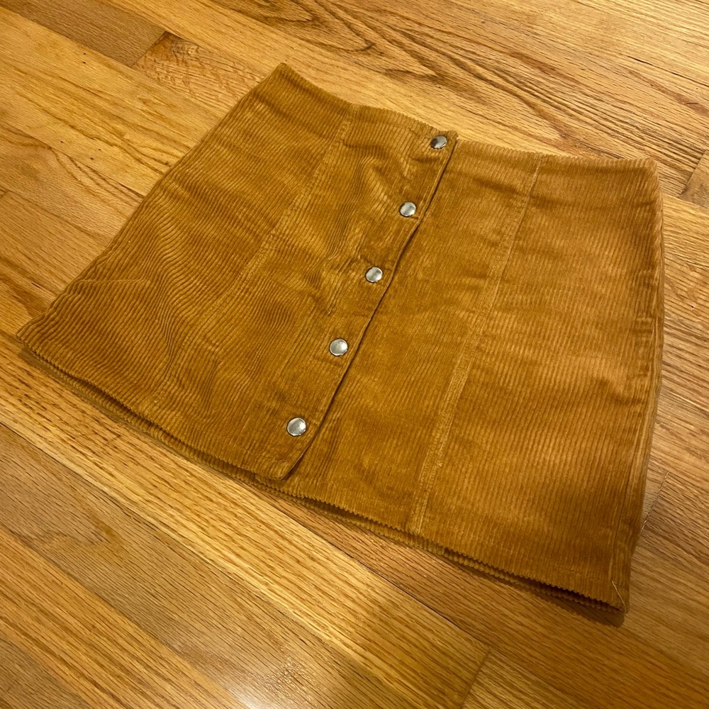 Corduroy Skirt